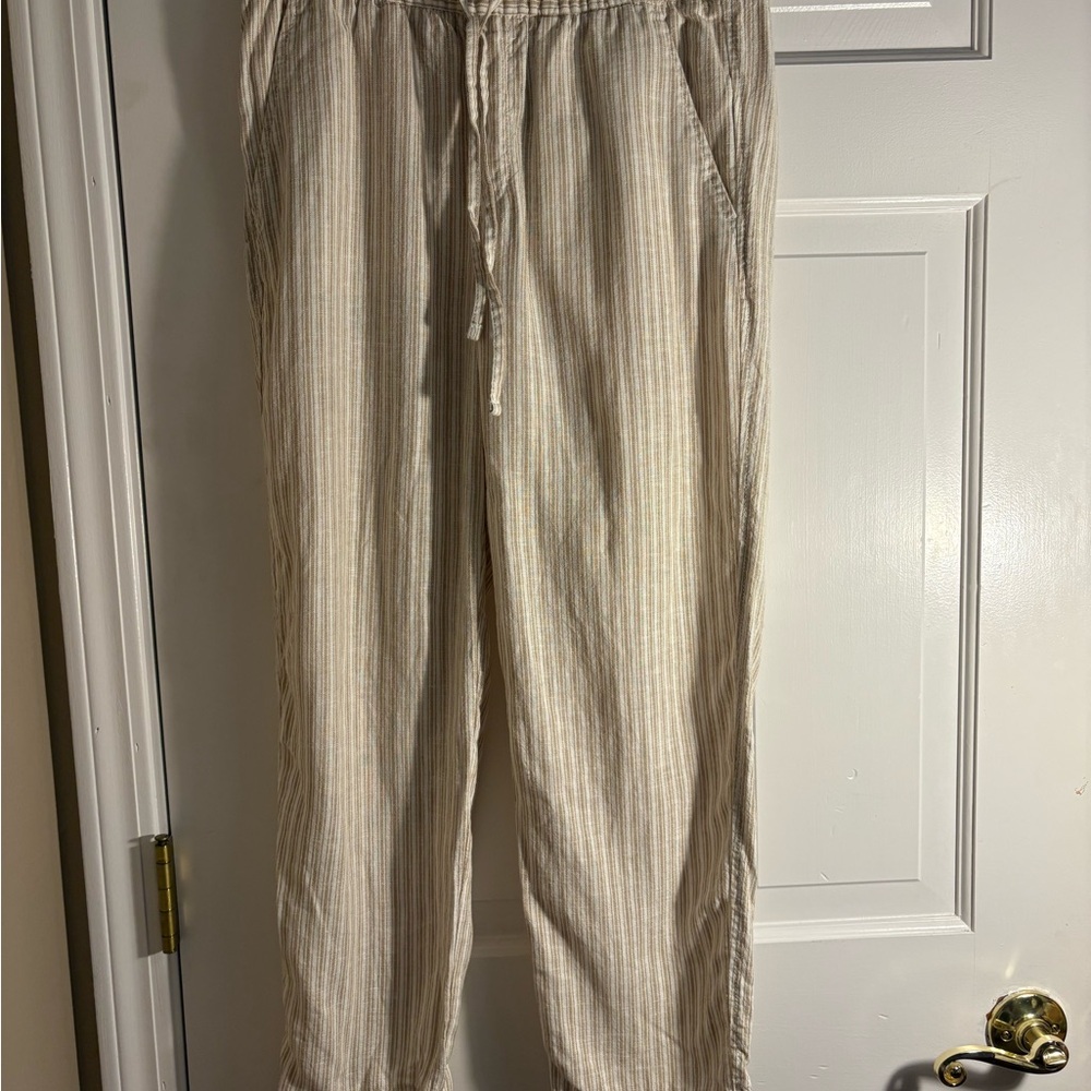 GAP Women’s striped linen pants